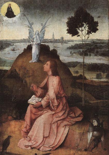 St. John on Patmos, BOSCH, Hieronymus